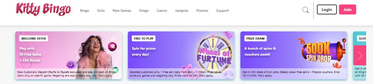 Welcome Offers and Promotions